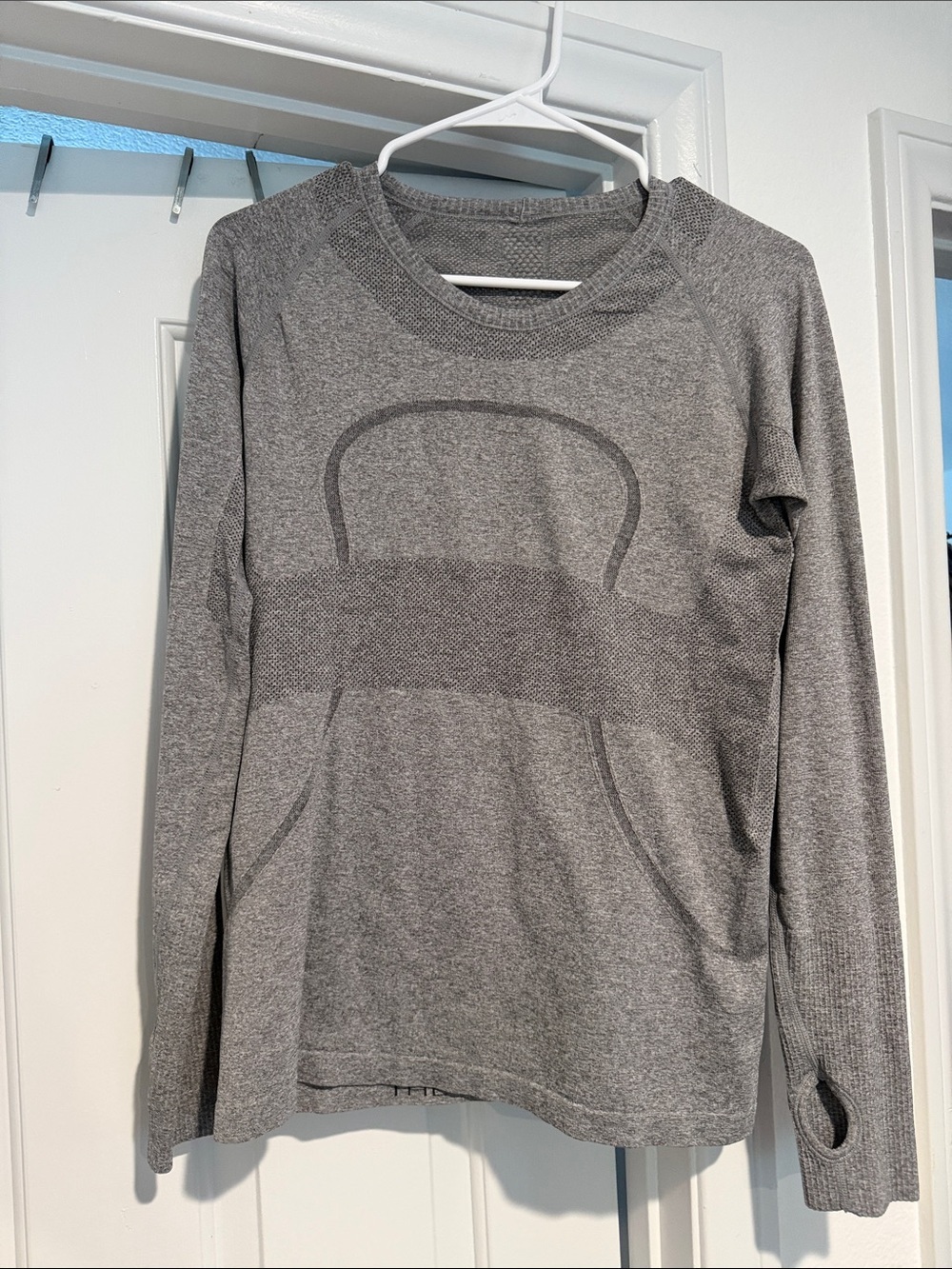 Gray Long Sleeve Pullover